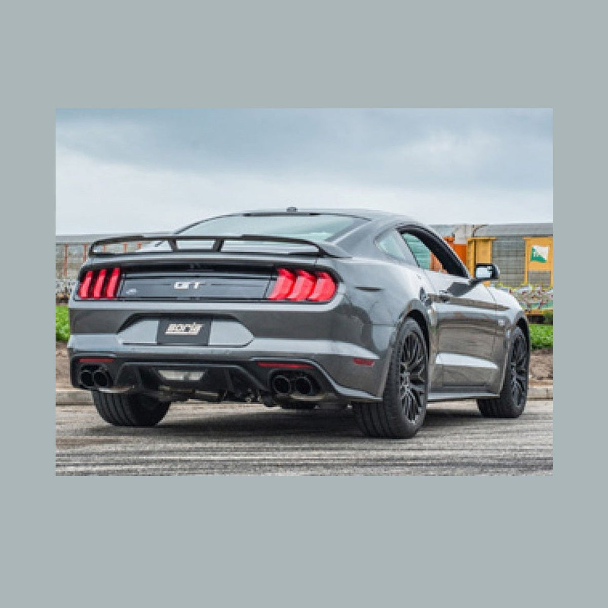 Borla Borla 2018 Ford Mustang GT 5.0L AT/MT 3in ATAK Catback Exhaust Black Chrome Tips w/ Valves