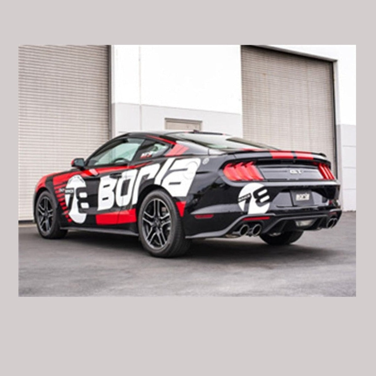 Borla Borla 2018 Ford Mustang GT 5.0L AT/MT (w/o Valves) S-Type 3in Cat-Back Exhaust w/Polished Tips, installed