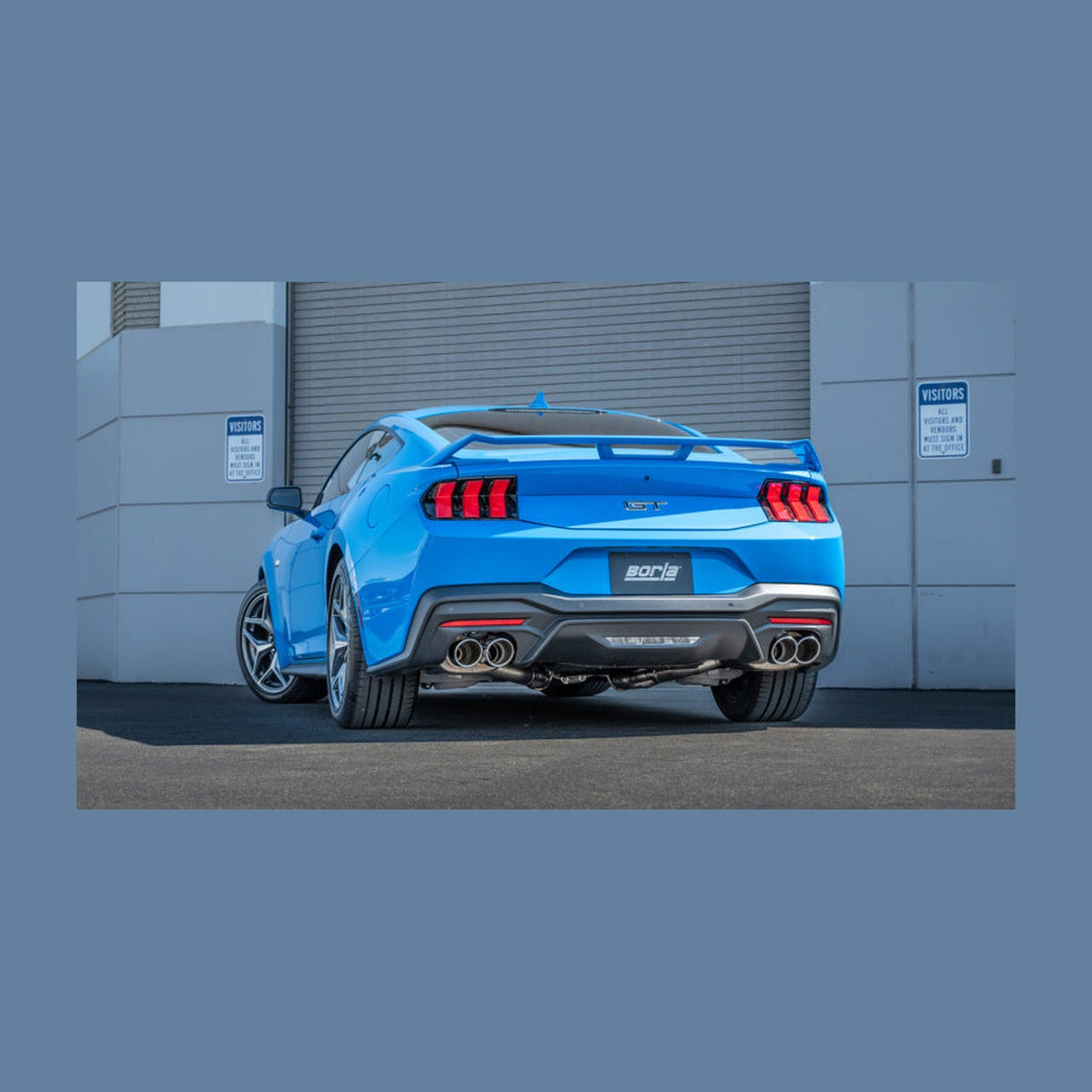 Borla Borla 2024 Ford Mustang GT 5.0L V8 w/ Active Exhaust ATAK Cat-Back Exhaust System, installed