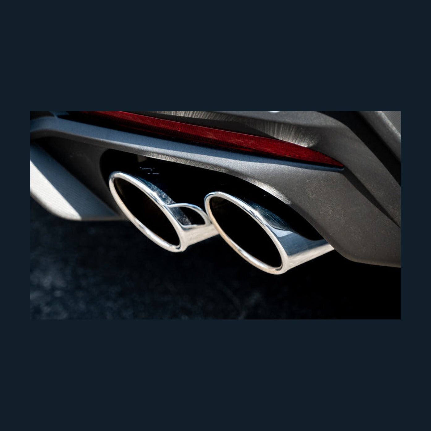 Borla Borla 2024 Ford Mustang GT 5.0L V8 w/ Active Exhaust ATAK Cat-Back Exhaust System, installed