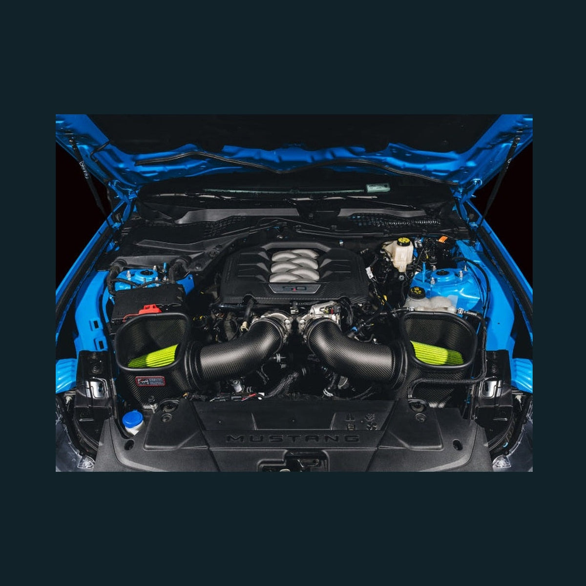AWE Tuning AWE Tuning 24-26 Ford S650 Mustang GT/Dark Horse S-FLO Carbon Intake, installed