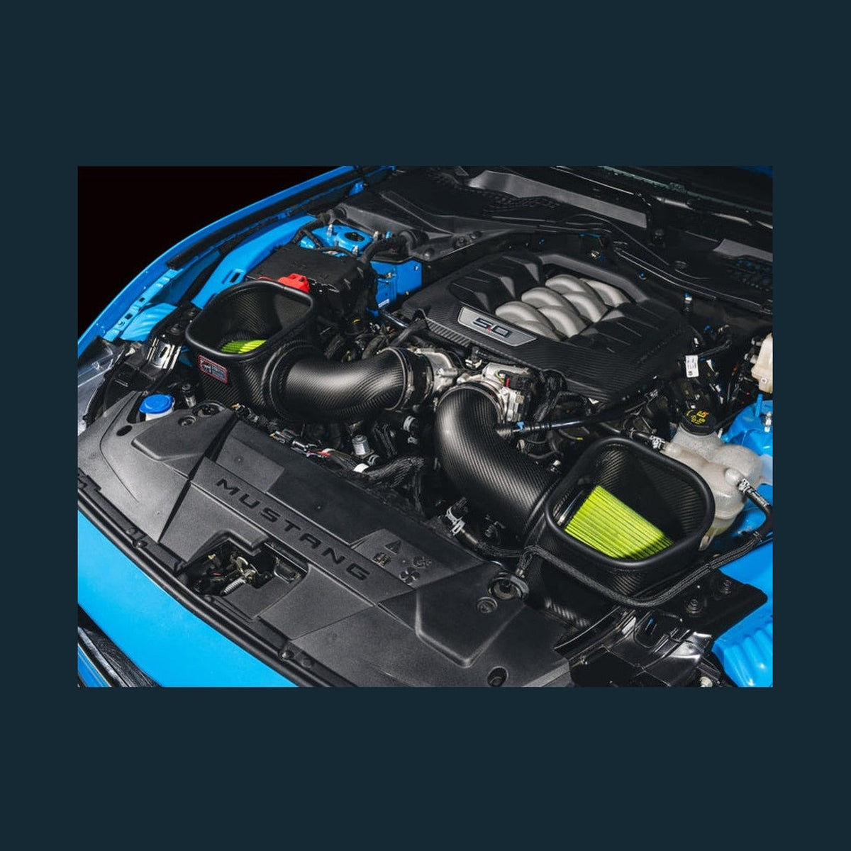 AWE Tuning AWE Tuning 24-26 Ford S650 Mustang GT/Dark Horse S-FLO Carbon Intake, installed