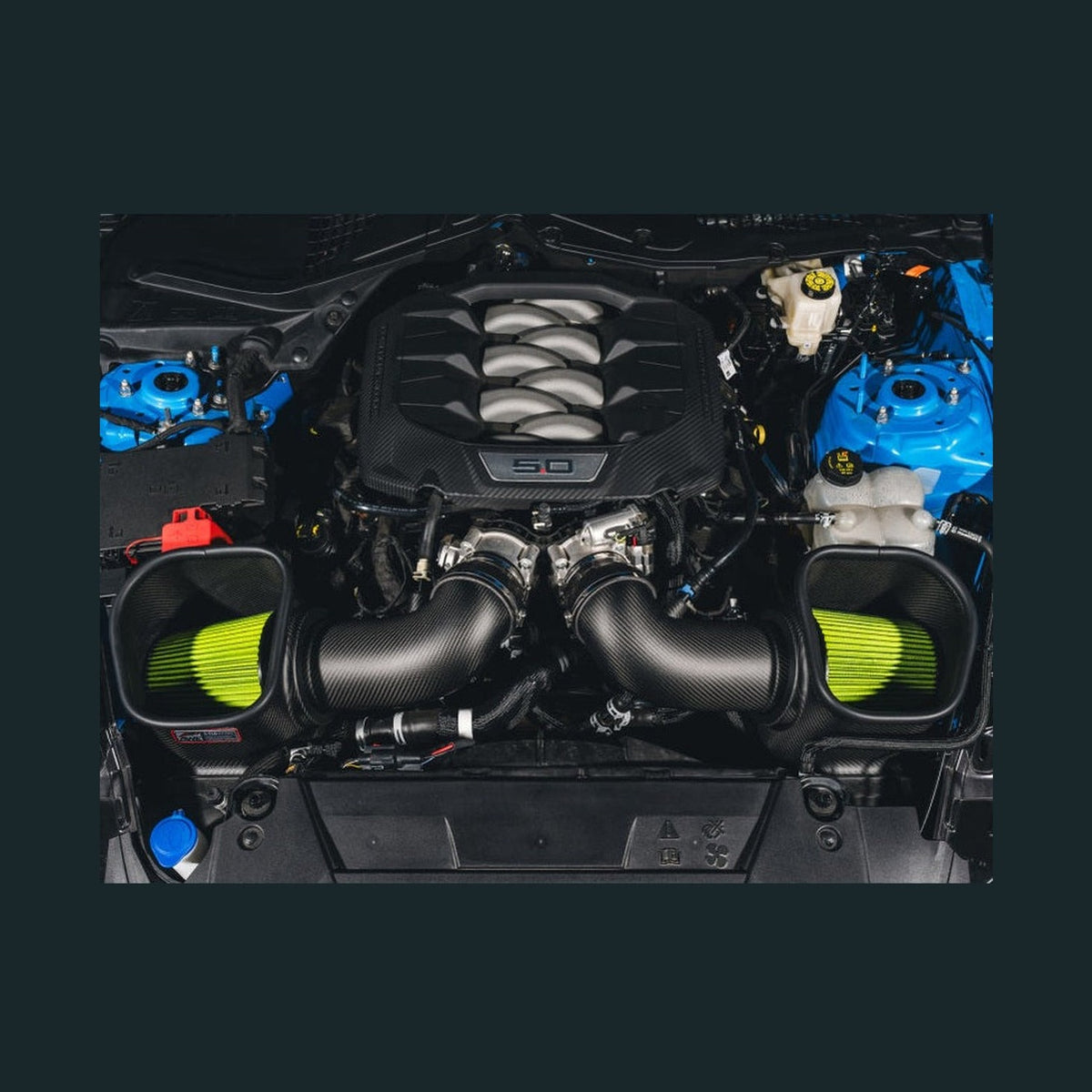 AWE Tuning AWE Tuning 24-26 Ford S650 Mustang GT/Dark Horse S-FLO Carbon Intake, installed