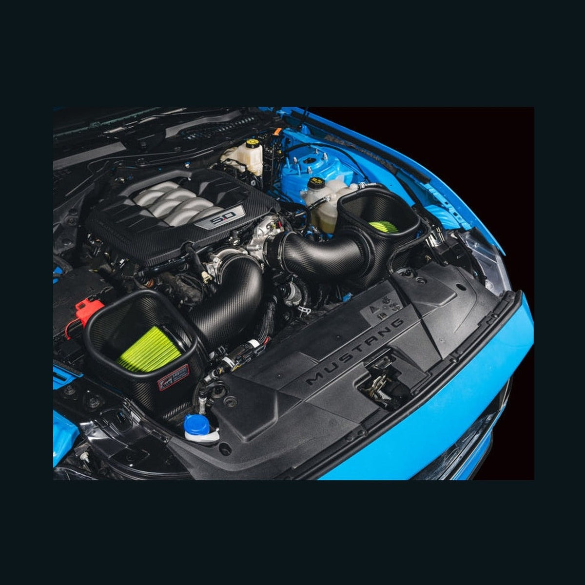 AWE Tuning AWE Tuning 24-26 Ford S650 Mustang GT/Dark Horse S-FLO Carbon Intake, installed