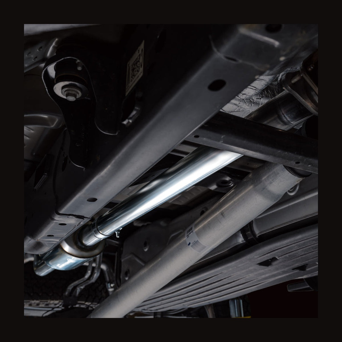 AWE Tuning AWE Tuning 2021+ Ford F-150 Tremor (w/ Bumper Cutouts) 0FG Non-Resonated Catback -Diamond Black Tips, installed