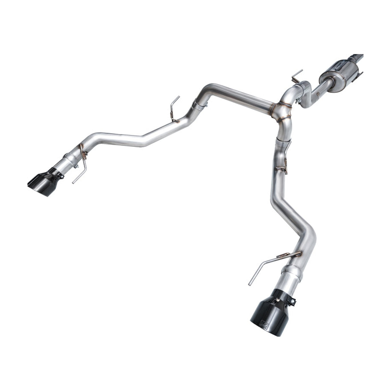 AWE Tuning AWE Tuning 2021+ Ford F-150 Tremor (w/ Bumper Cutouts) 0FG Non-Resonated Catback -Diamond Black Tips