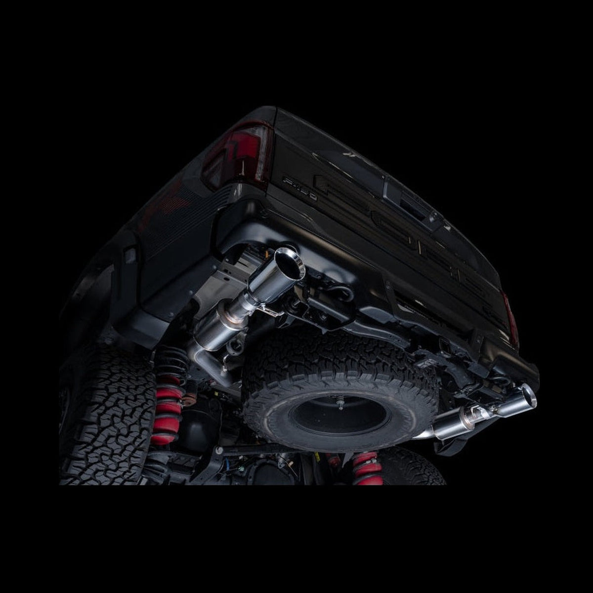 AWE Tuning AWE Tuning Gen 3 Raptor R SwitchPath Exhaust - Chrome Silver Tips, installed