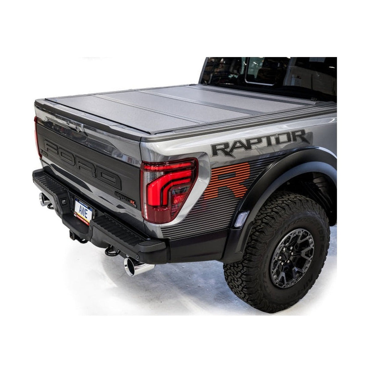 AWE Tuning AWE Tuning Gen 3 Raptor R SwitchPath Exhaust - Chrome Silver Tips, installed