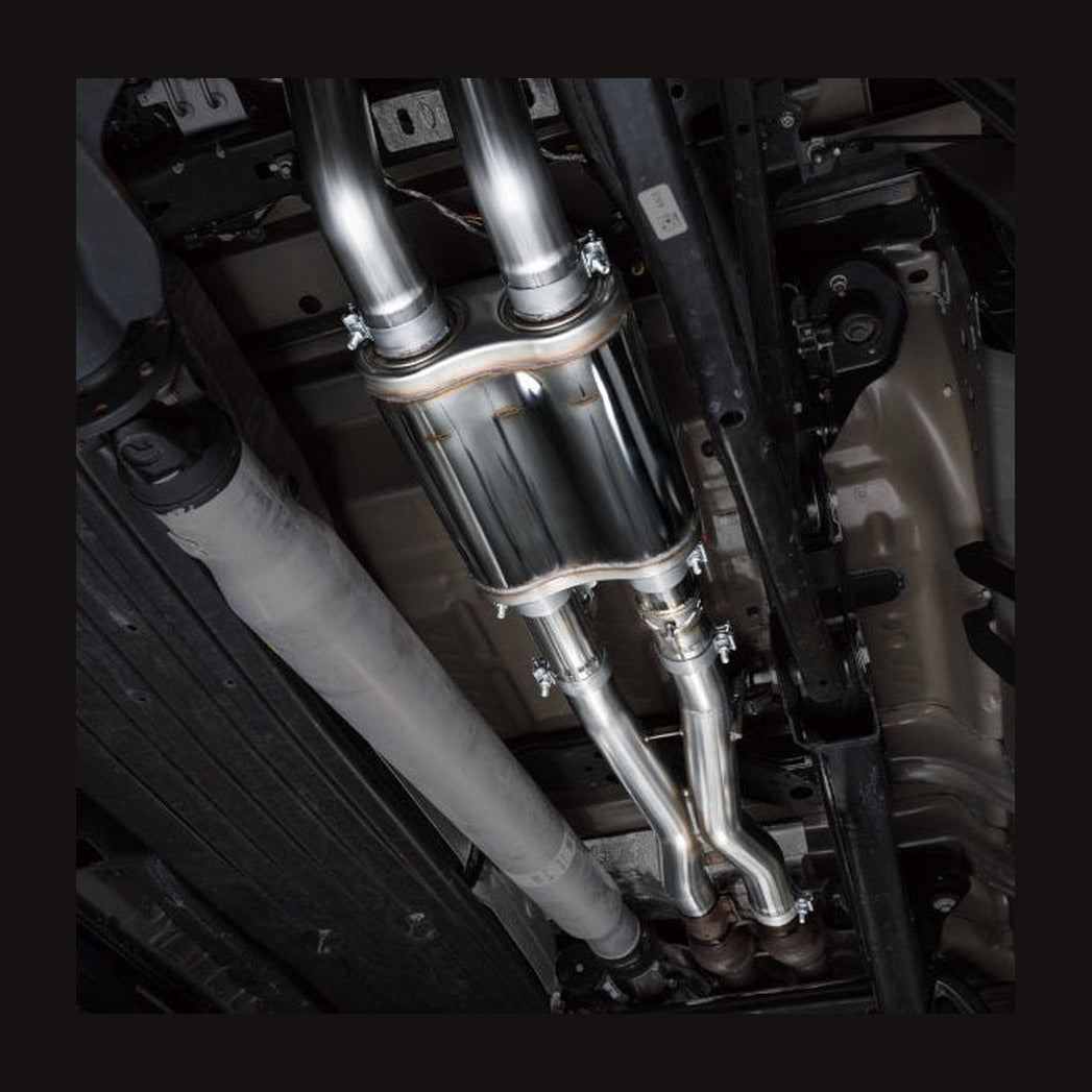 AWE Tuning AWE Tuning Gen 3 Raptor R SwitchPath Exhaust - Diamond Black Tips, installed