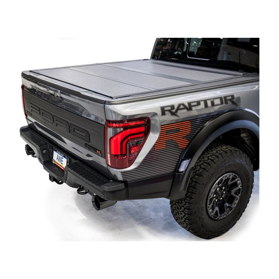 AWE Tuning AWE Tuning Gen 3 Raptor R SwitchPath Exhaust - Diamond Black Tips, installed