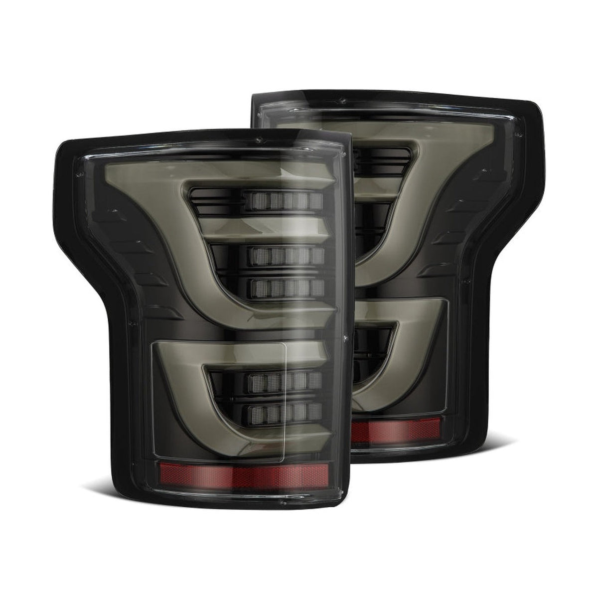 AlphaRex AlphaRex 15-20 Ford F150 Luxx-Series LED Tail Lights Alpha-Black