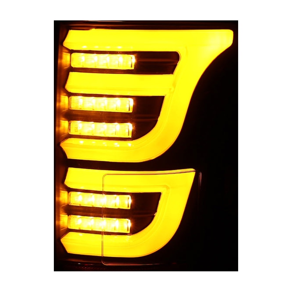 AlphaRex AlphaRex 15-20 Ford F150 Luxx-Series LED Tail Lights Alpha-Black
