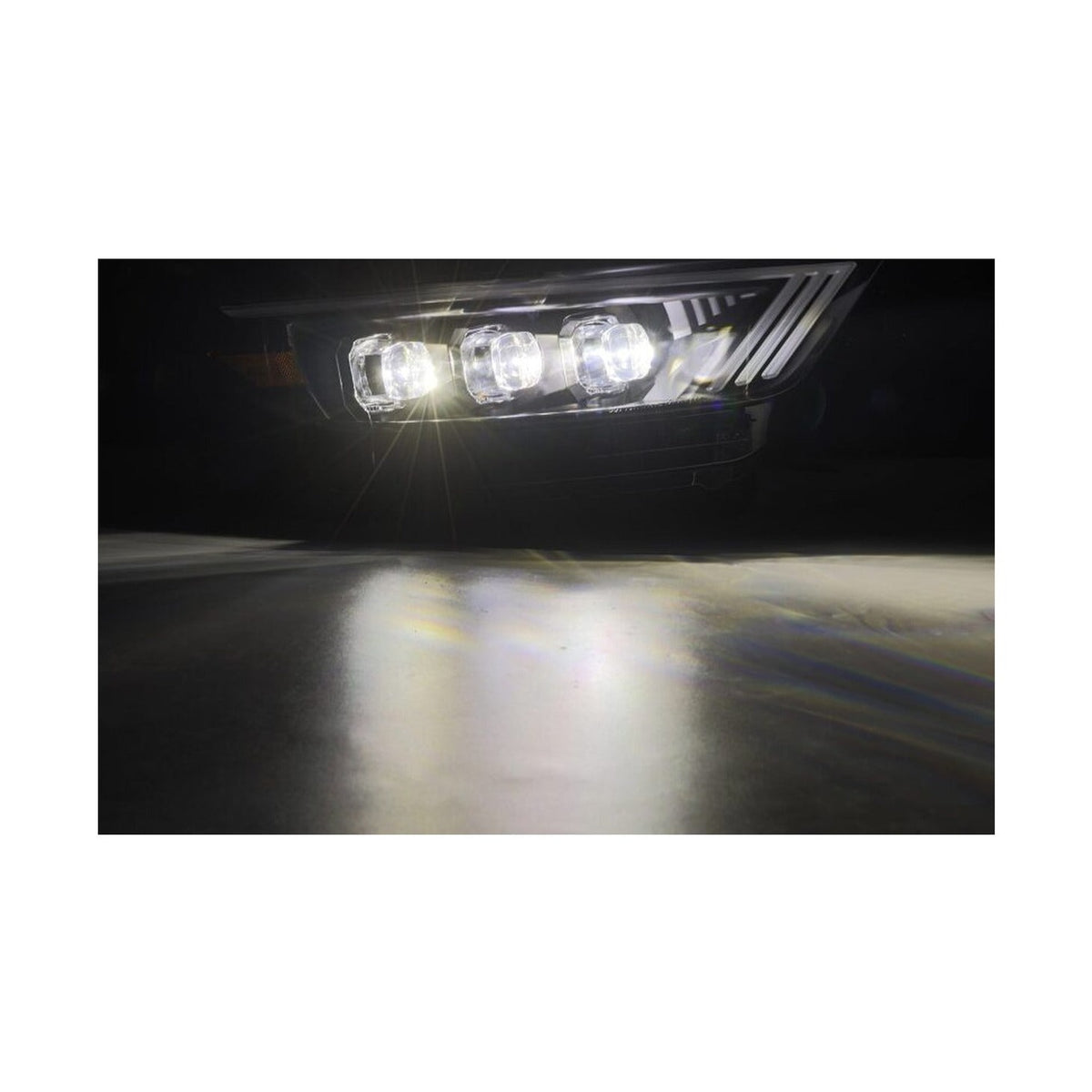 AlphaRex AlphaRex 15-17 Ford Mustang NOVA Series LED Projector Headlights Blk