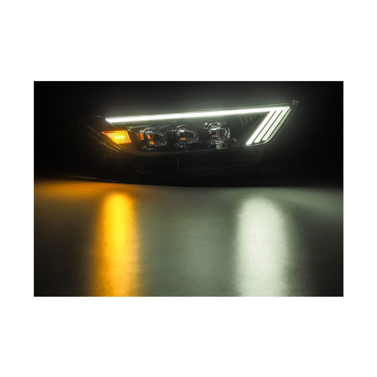 AlphaRex AlphaRex 15-17 Ford Mustang NOVA Series LED Projector Headlights Blk