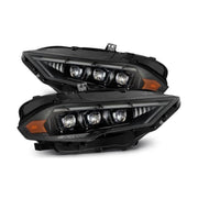 AlphaRex AlphaRex 18-20 Ford Mustang NOVA LED Proj Headlights Alpha-Black w/Activ Light/Seq Signal/Switch DRL