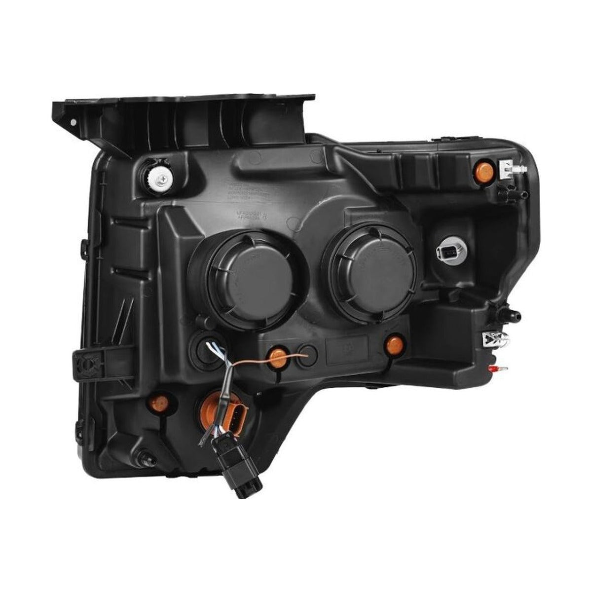 AlphaRex AlphaRex 09-14 Ford F-150 PRO-Series Projector Headlights Plank Style Black w/Activ Light/Seq Signal