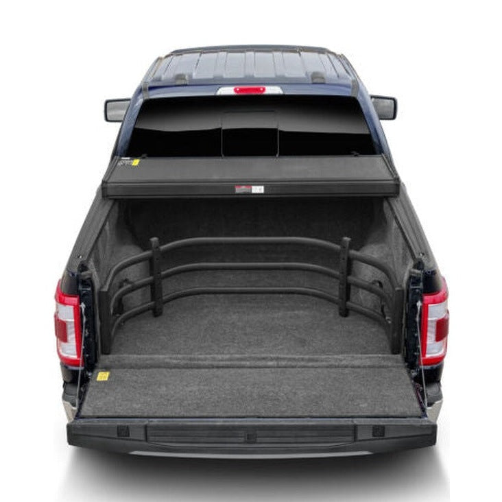 AMP Research AMP Research 04-22 Ford F-150 BedXtender HD Sport - Black (Optional No-Drill Brkt 74602-01A), installed