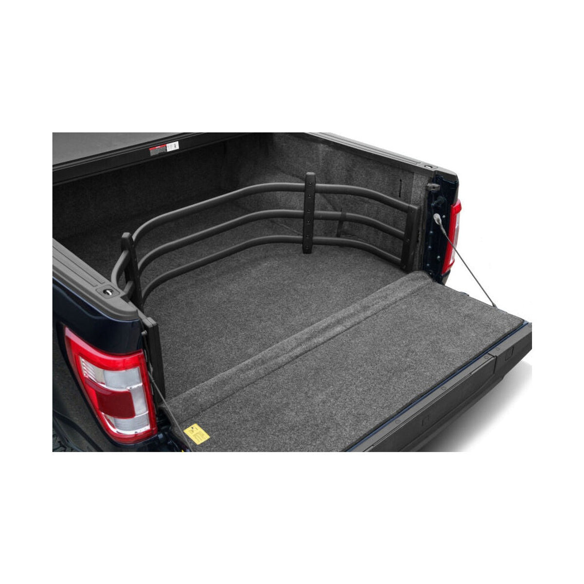 AMP Research AMP Research 04-22 Ford F-150 BedXtender HD Sport - Black (Optional No-Drill Brkt 74602-01A), installed