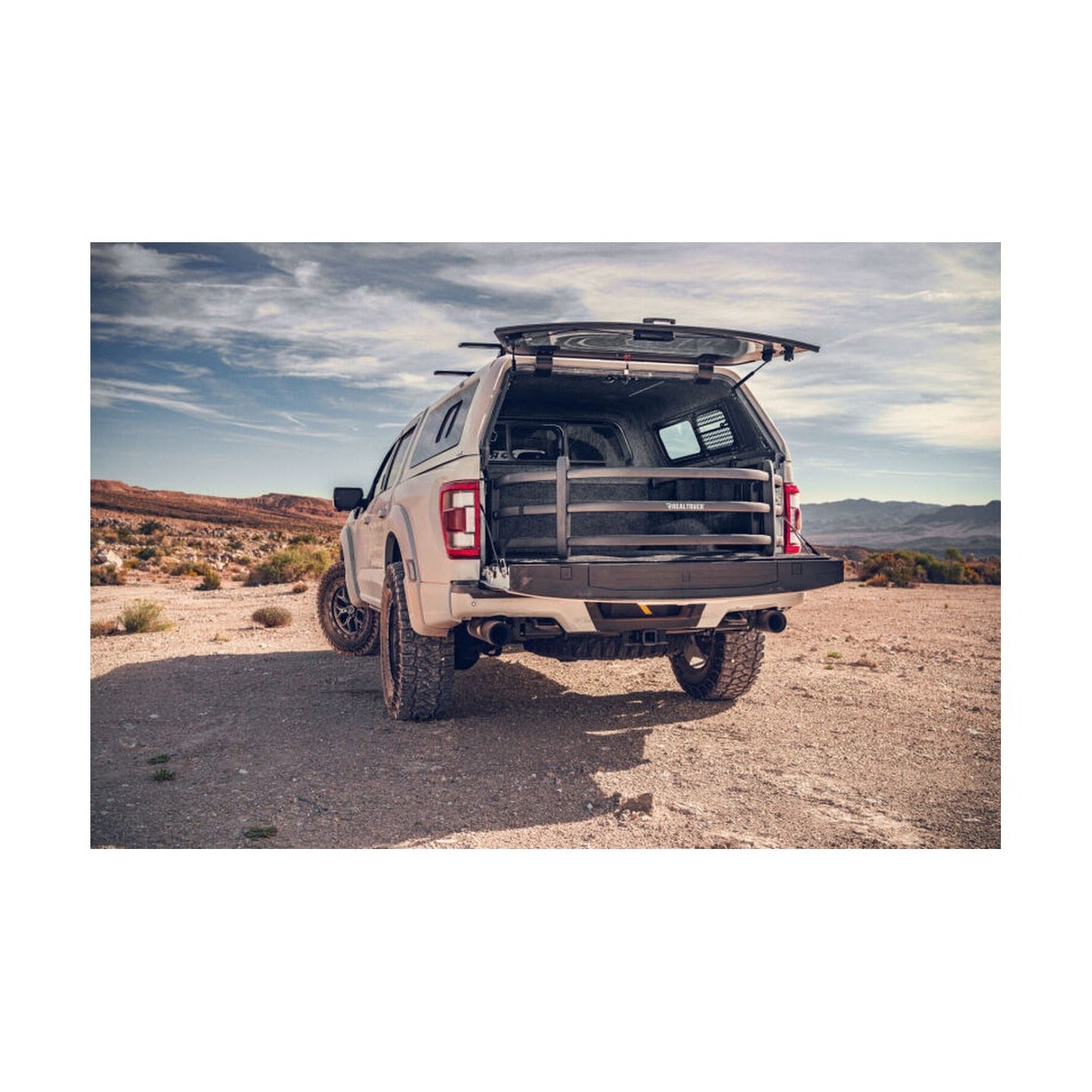 AMP Research AMP Research 04-22 Ford F-150 BedXtender HD Sport - Black (Optional No-Drill Brkt 74602-01A), installed