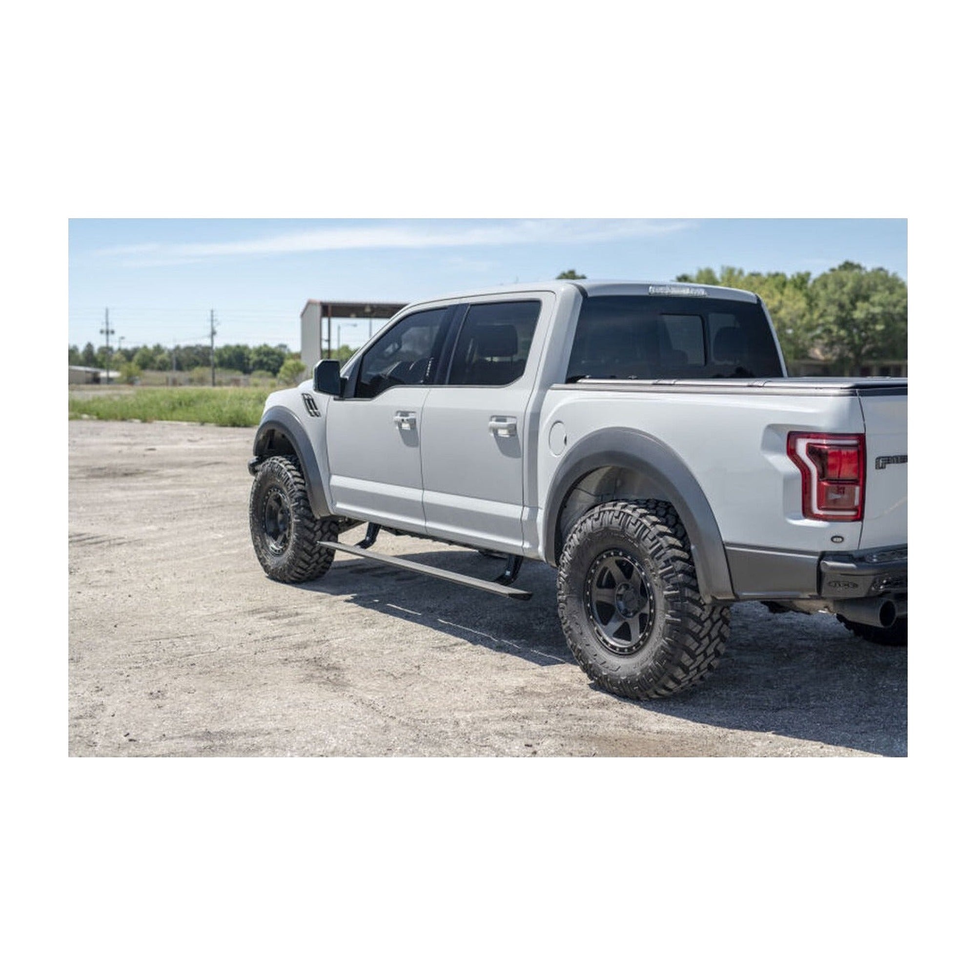 AMP Research AMP Research 2015-2018 Ford F150 All Cabs PowerStep Plug N Play - Black, installed