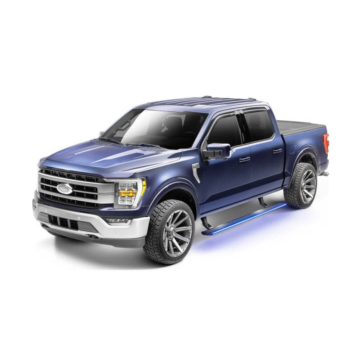 AMP Research AMP Research 21-24 Ford F-150 SuperCrew PowerStep Vision, installed