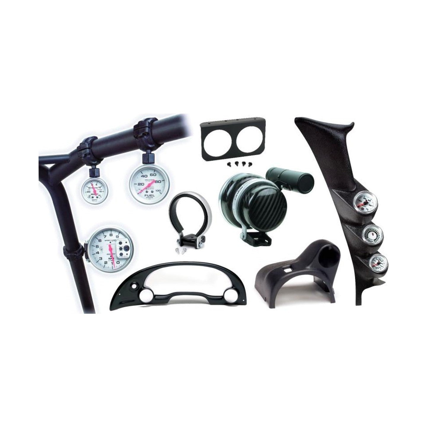 AutoMeter Autometer 15+ Ford F150 (Column Shift) Single Steering Column 2 1/6in Gauge Mount