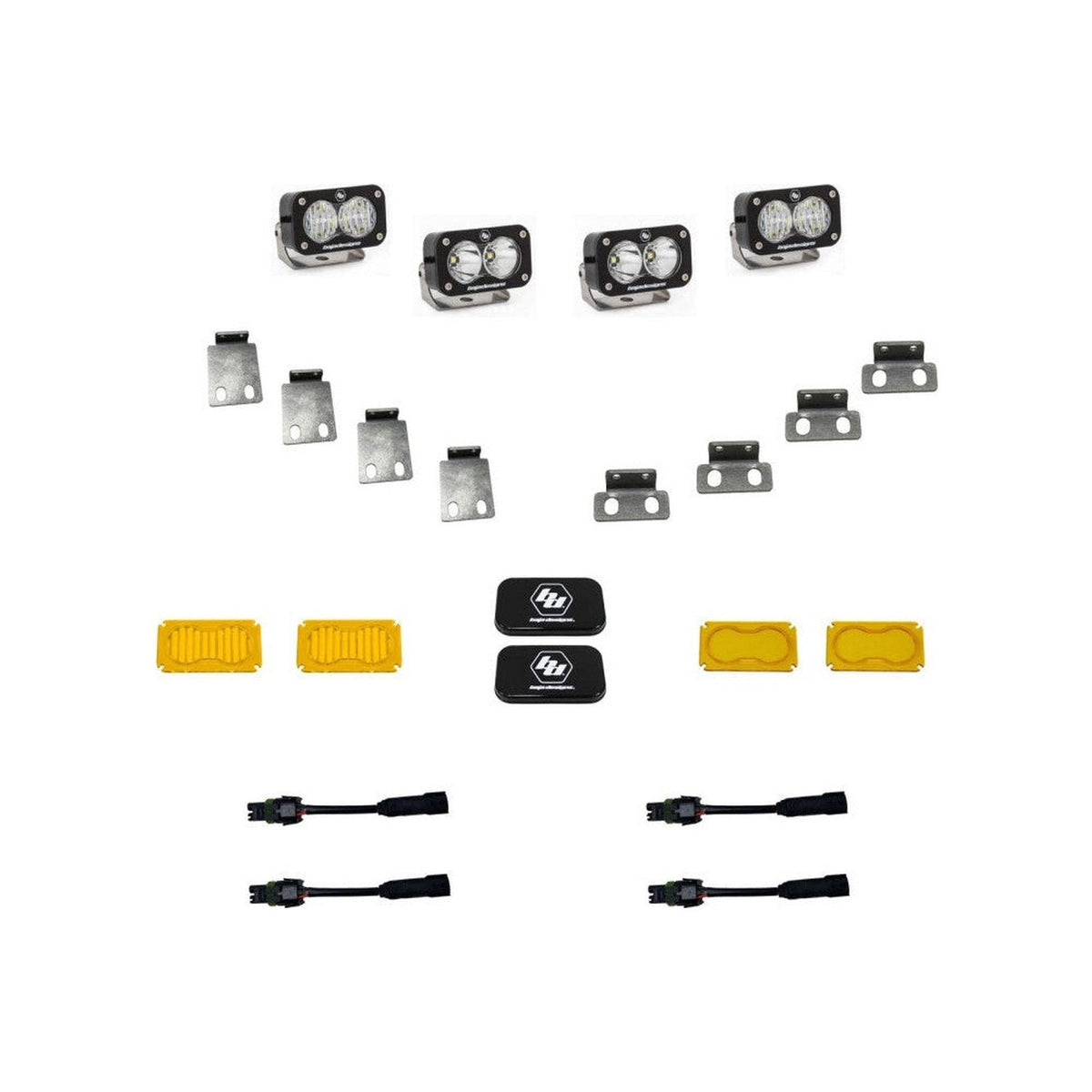 Baja Designs Baja Designs S2 Pro Fog Pocket Kit - 2021+ Ford Raptor