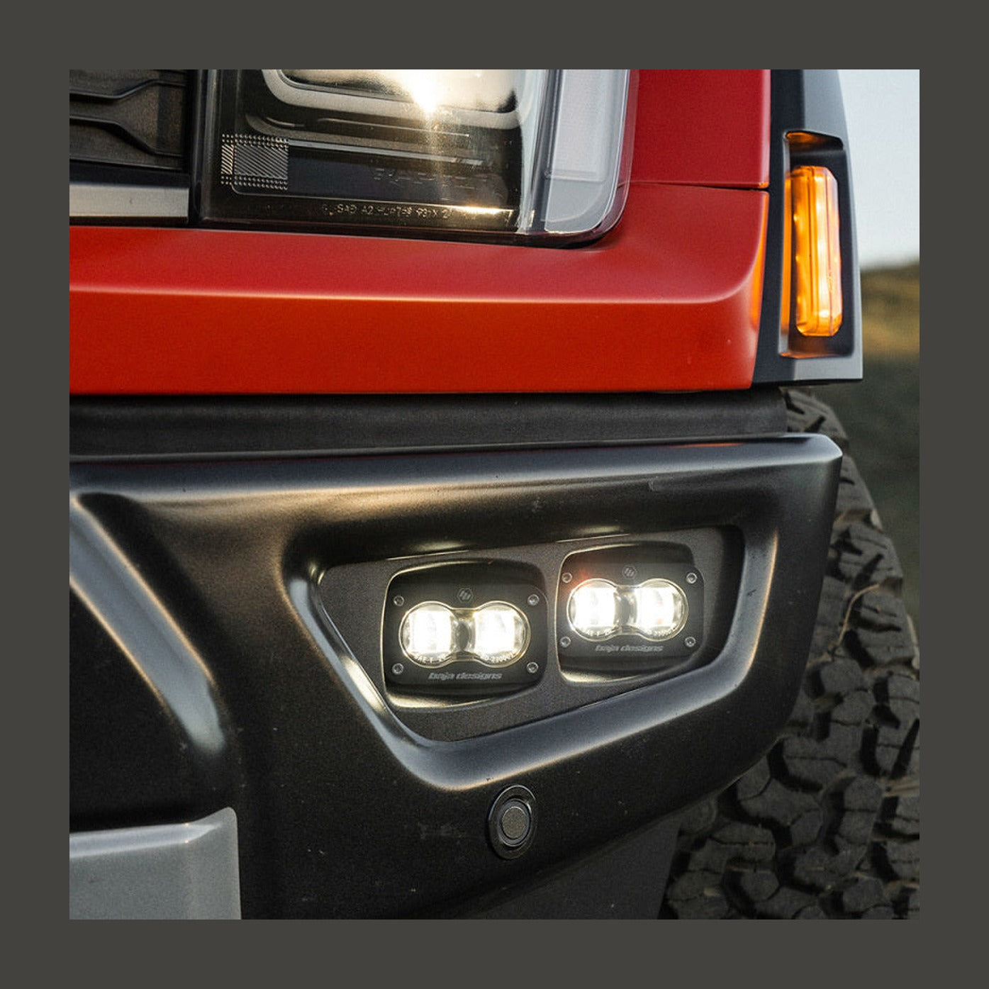Baja Designs Baja Designs 21-22 Ford F-150 Raptor S2 SAE Dual Fog Pocket Light Kit - Clear