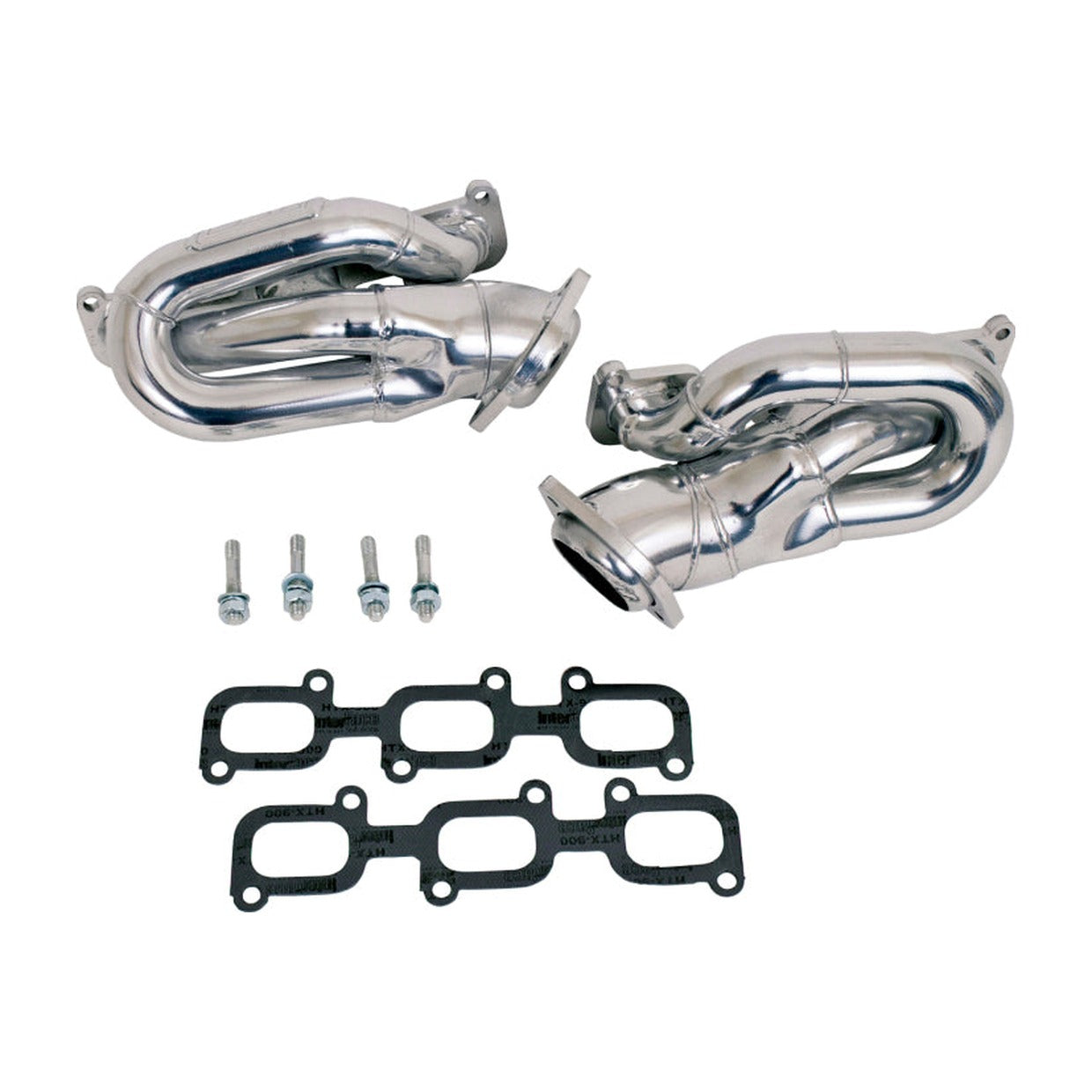 BBK BBK 11-15 Ford Mustang 3.7L Shorty Tuned Length Headers - 1-5/8 Silver Ceramic (CARB EO 11-14 Only)