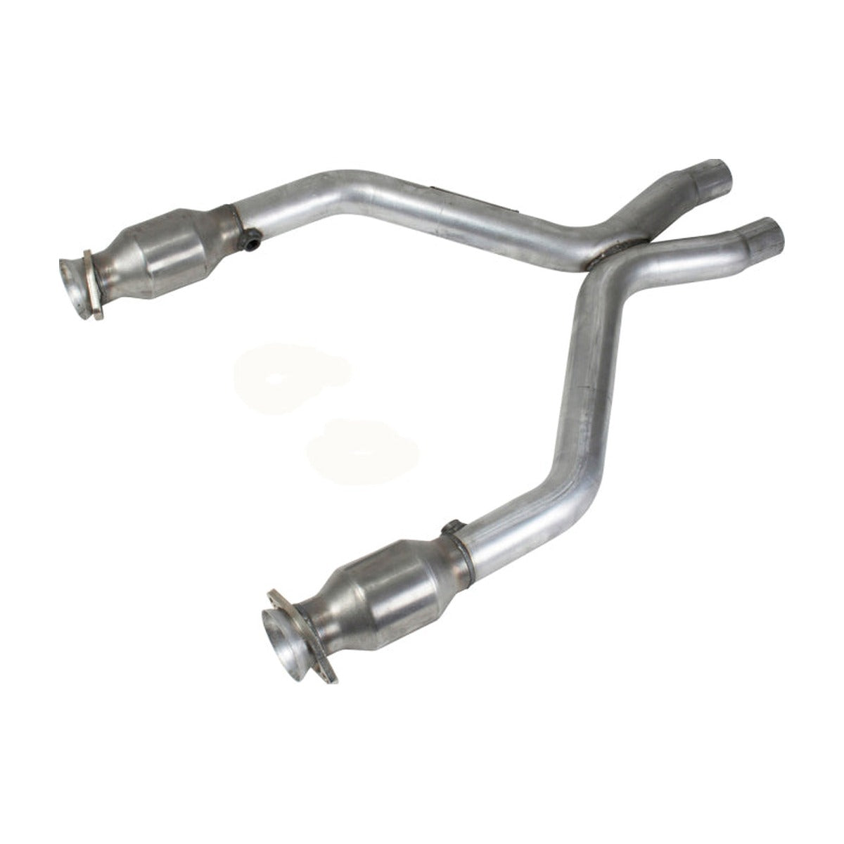 BBK BBK 11-14 Mustang 3.7 V6 Short Mid X Pipe With Catalytic Converters 2-1/2 For BBK Long Tube Headers