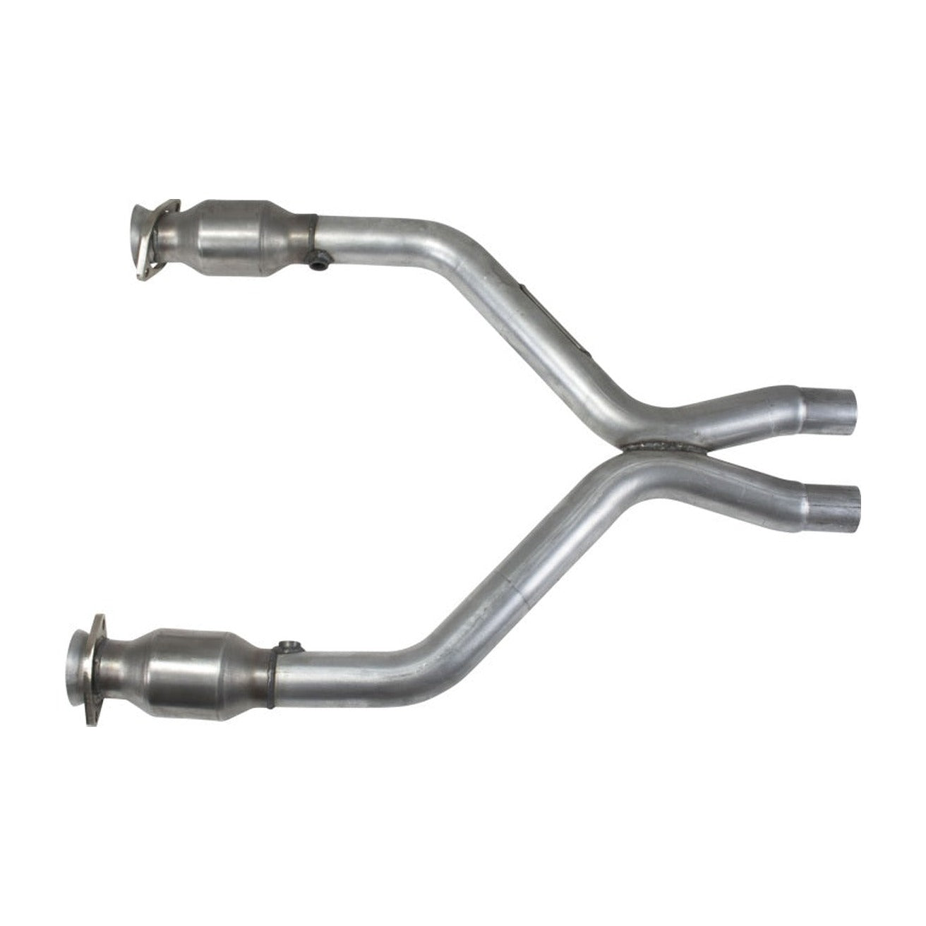 BBK BBK 11-14 Mustang 3.7 V6 Short Mid X Pipe With Catalytic Converters 2-1/2 For BBK Long Tube Headers