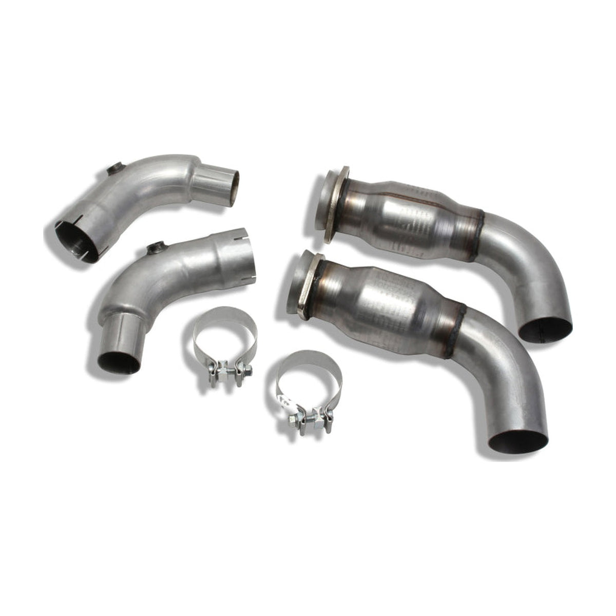 BBK BBK 15-20 Ford Mustang GT 3in Short Mid Pipe Kit w/Cats (Use LT Header 1633/16330/1856/18560)