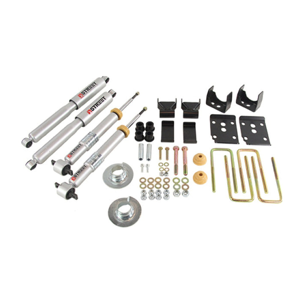 Belltech Belltech 2015+ Ford F-150 1-3in Front 5in Rear Lower Kit with SP Shocks