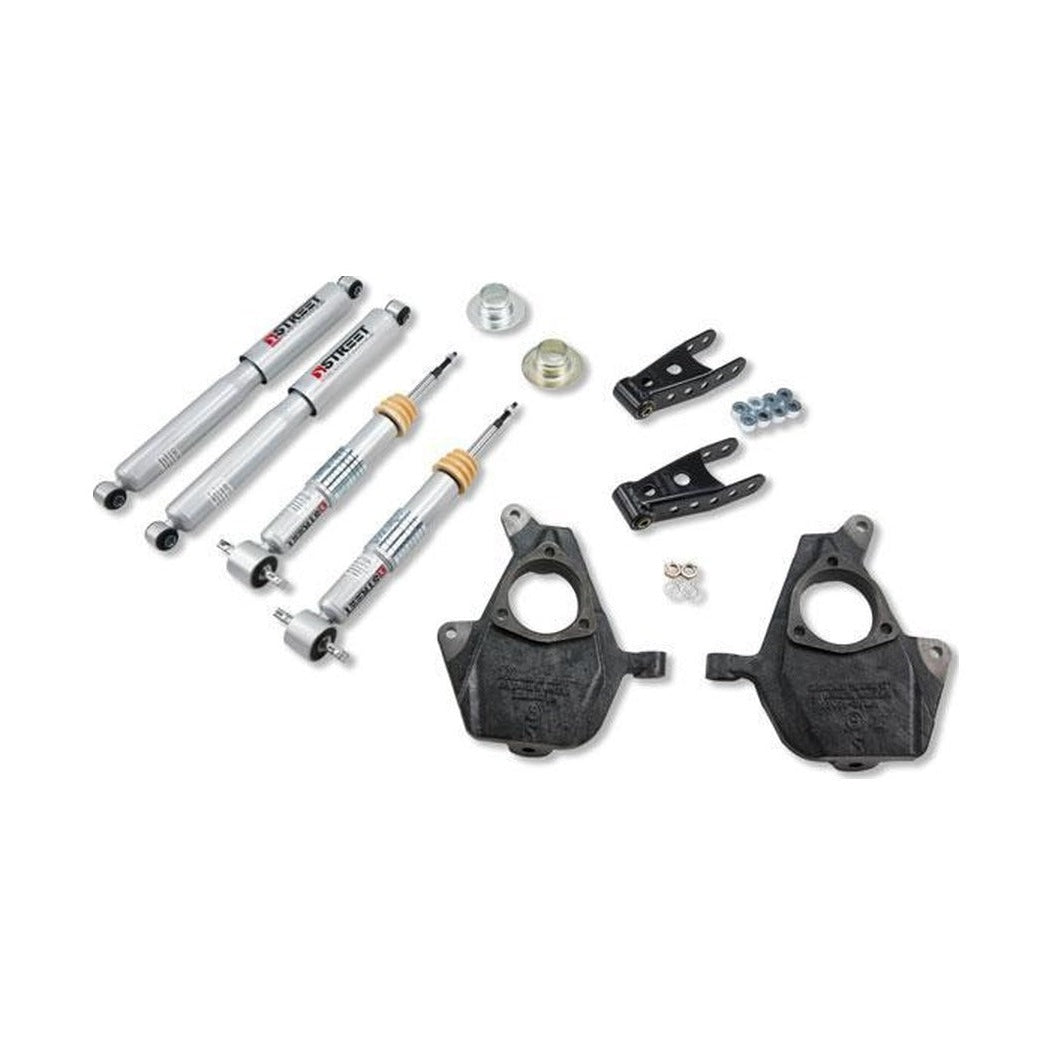 Belltech Belltech 2015+ Ford F-150 1-3in Front 5in Rear Lower Kit with SP Shocks