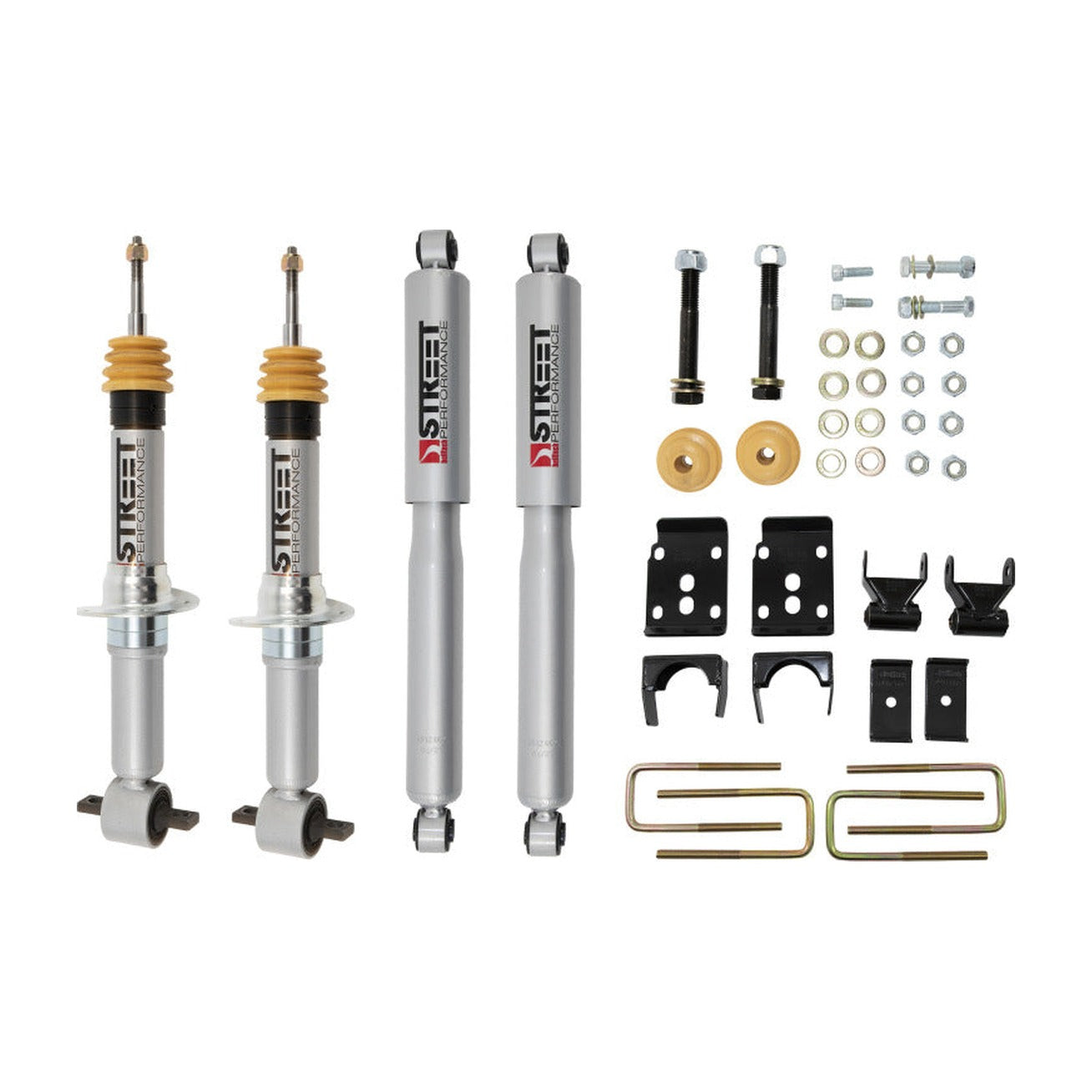 Belltech Belltech 2015+ Ford F-150 1-3in Front 5in Rear Lower Kit with SP Shocks