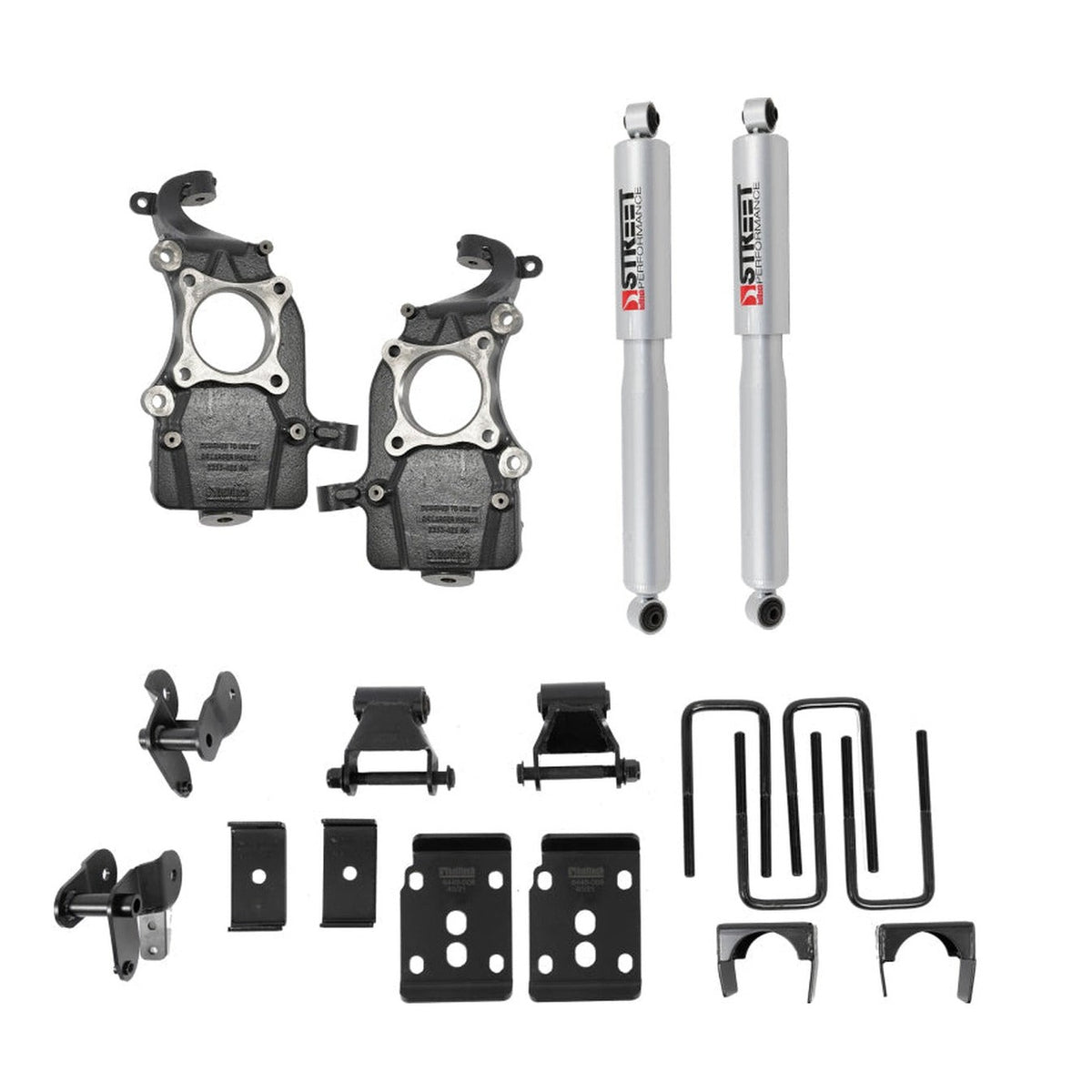 Belltech Belltech 2021+ Ford F-150 2WD Lowering Kit w/ Street Performance Shocks