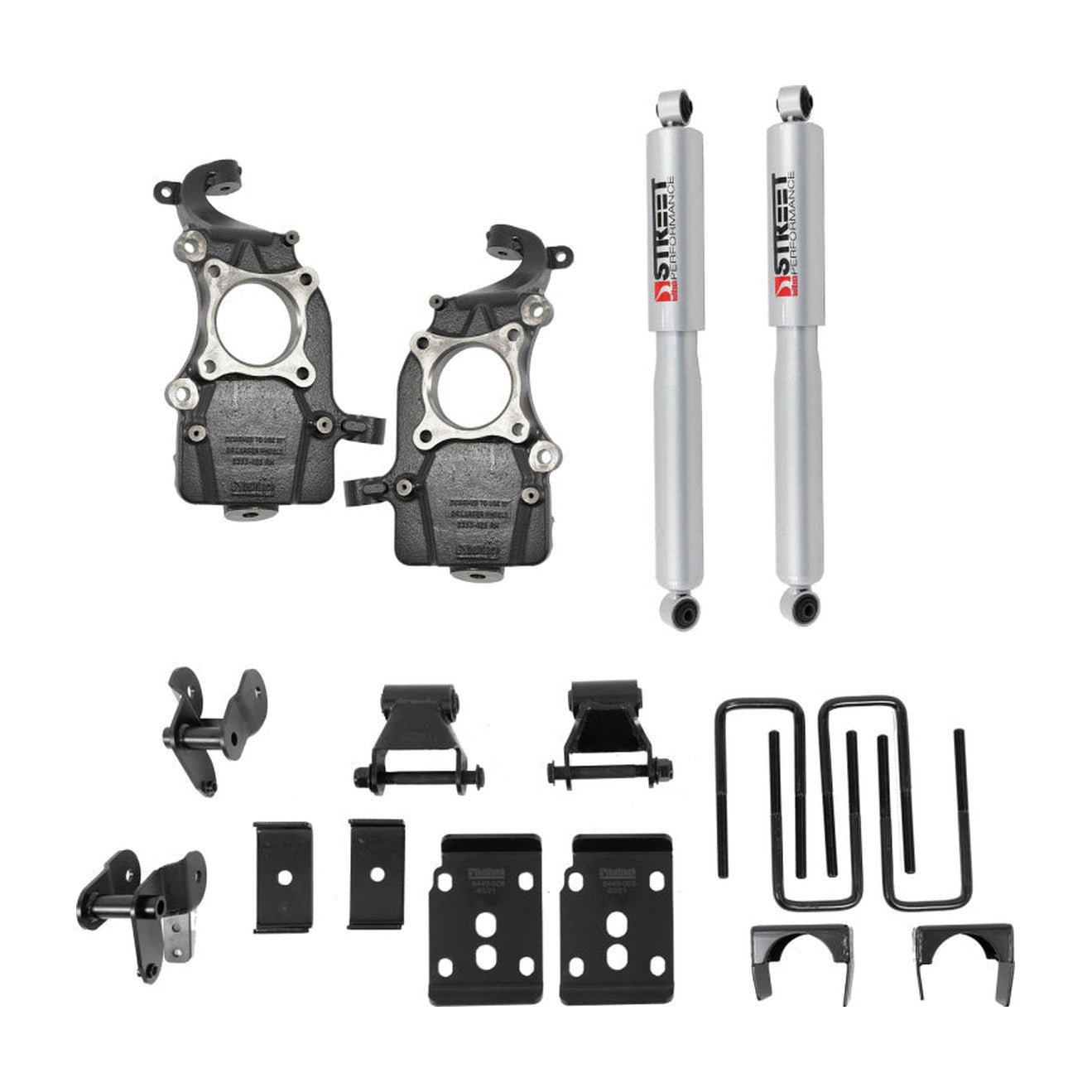 Belltech Belltech 2021+ Ford F-150 2WD Lowering Kit w/ Street Performance Shocks