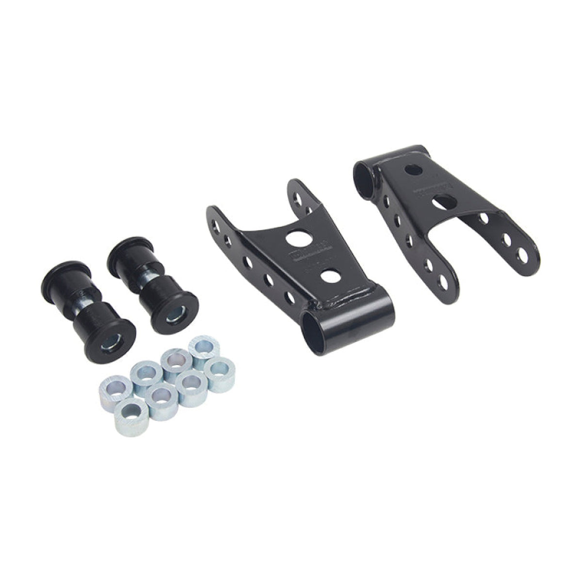 Belltech Belltech SHACKLE KIT 15-16 Ford F150 (All Cabs Short Bed Only) 4WD 1in / 2in Rear Drop