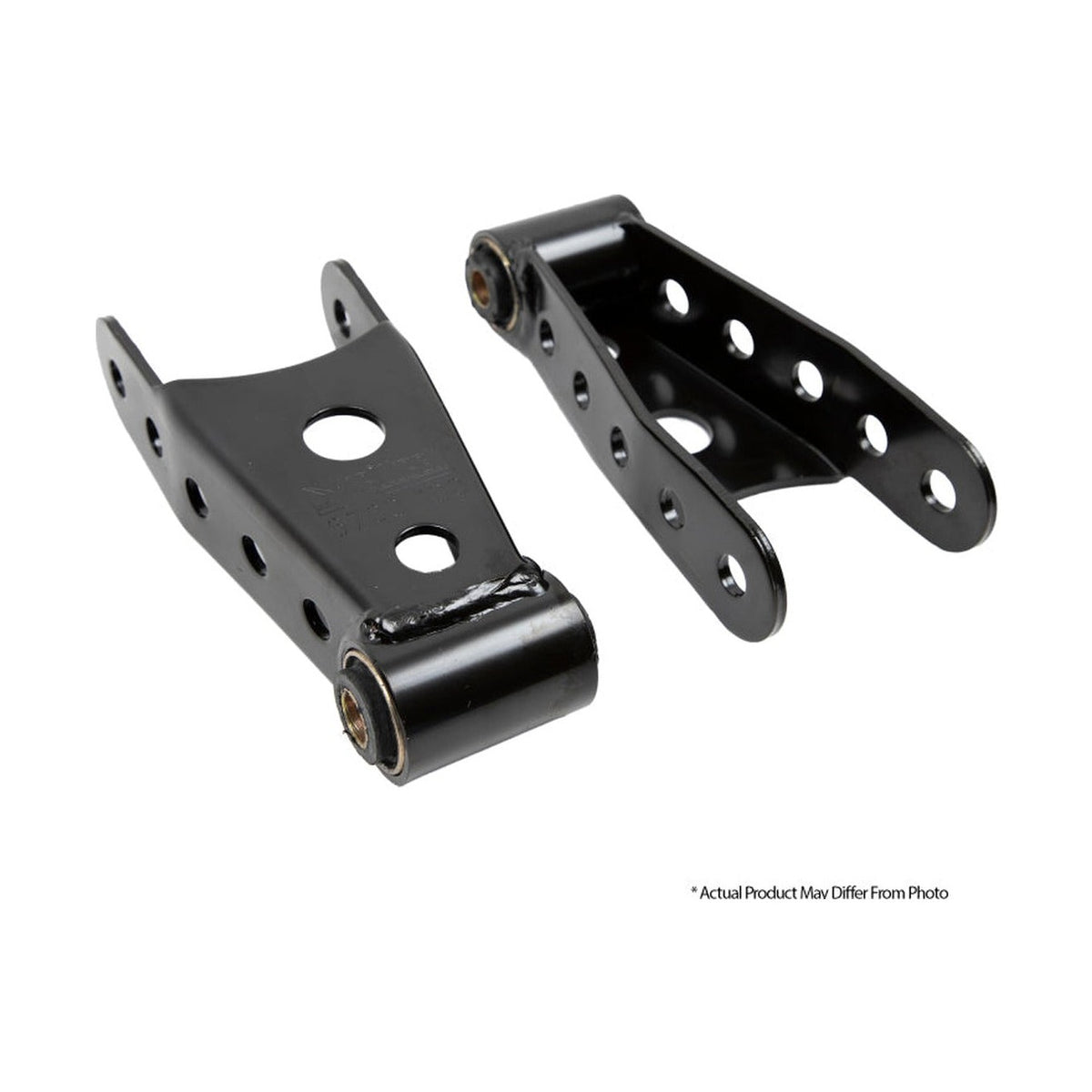 Belltech Belltech SHACKLE KIT 15-16 Ford F150 (All Cabs Short Bed Only) 4WD 1in / 2in Rear Drop