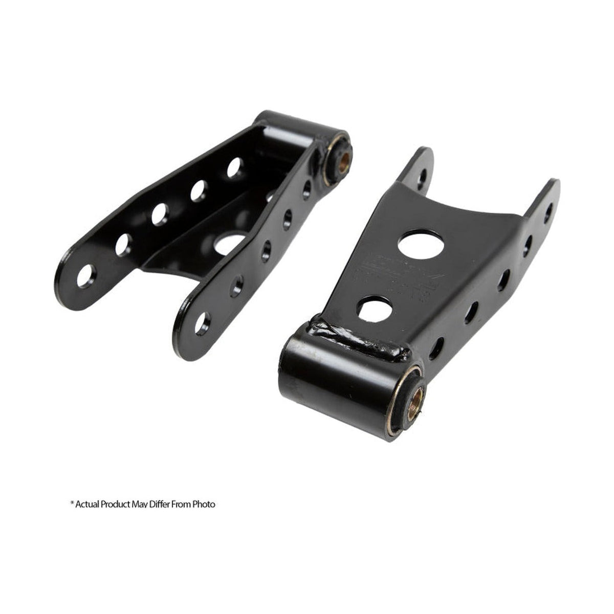 Belltech Belltech SHACKLE KIT 15-16 Ford F150 (All Cabs Short Bed Only) 4WD 1in / 2in Rear Drop