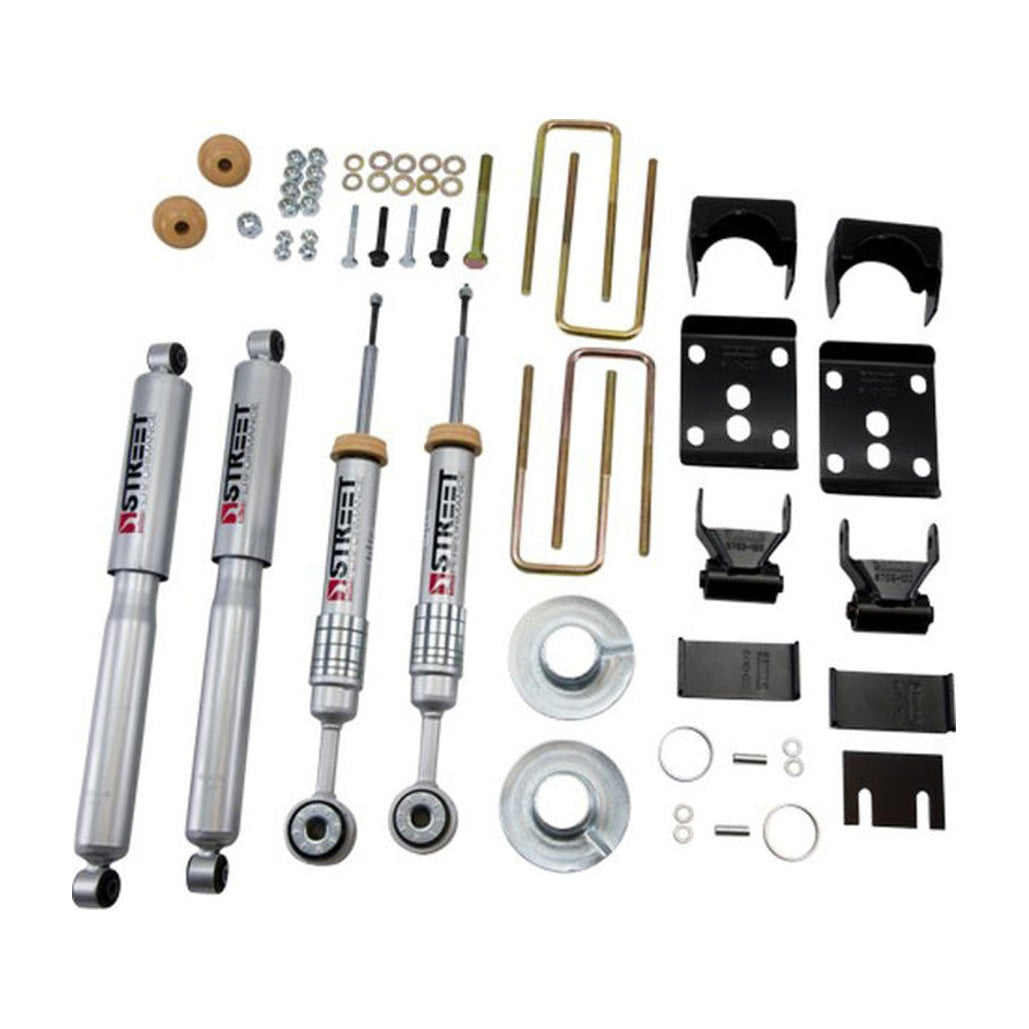 Belltech Belltech 09-13 Ford F150 Reg Cab 2WD Short Bed Lowering Kit w/SP Shocks 1 or 3in F/5.5in R Drop