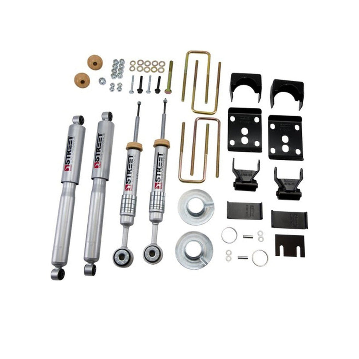 Belltech Belltech 09-13 Ford F150 Reg Cab 2WD Short Bed Lowering Kit w/SP Shocks 1 or 3in F/5.5in R Drop