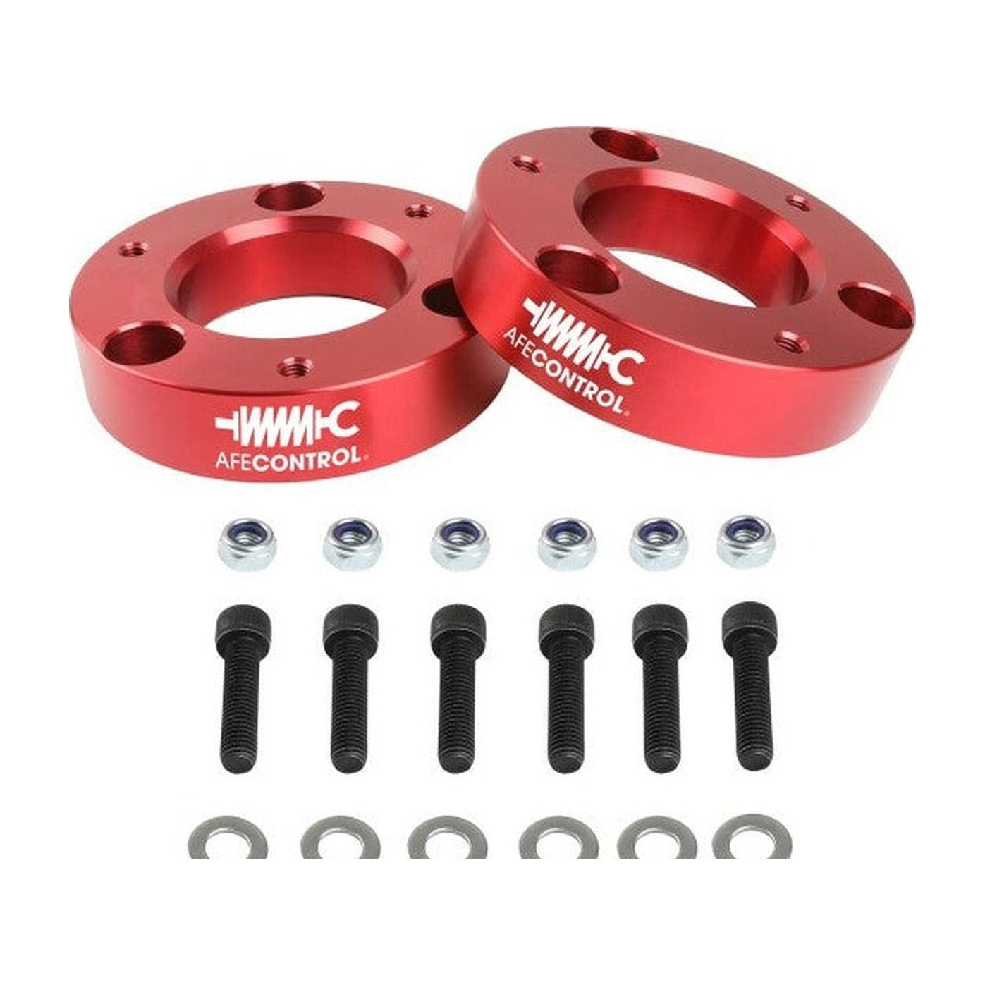 aFe aFe CONTROL 2.0 IN Leveling Kit 04-21 Ford F-150 - Red