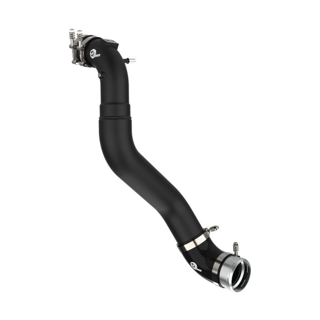 aFe aFe BladeRunner 21-22 Ford F-150 Ecoboost V6-3.5L(tt) Aluminum Hot and Cold Charge Pipe Kit Black