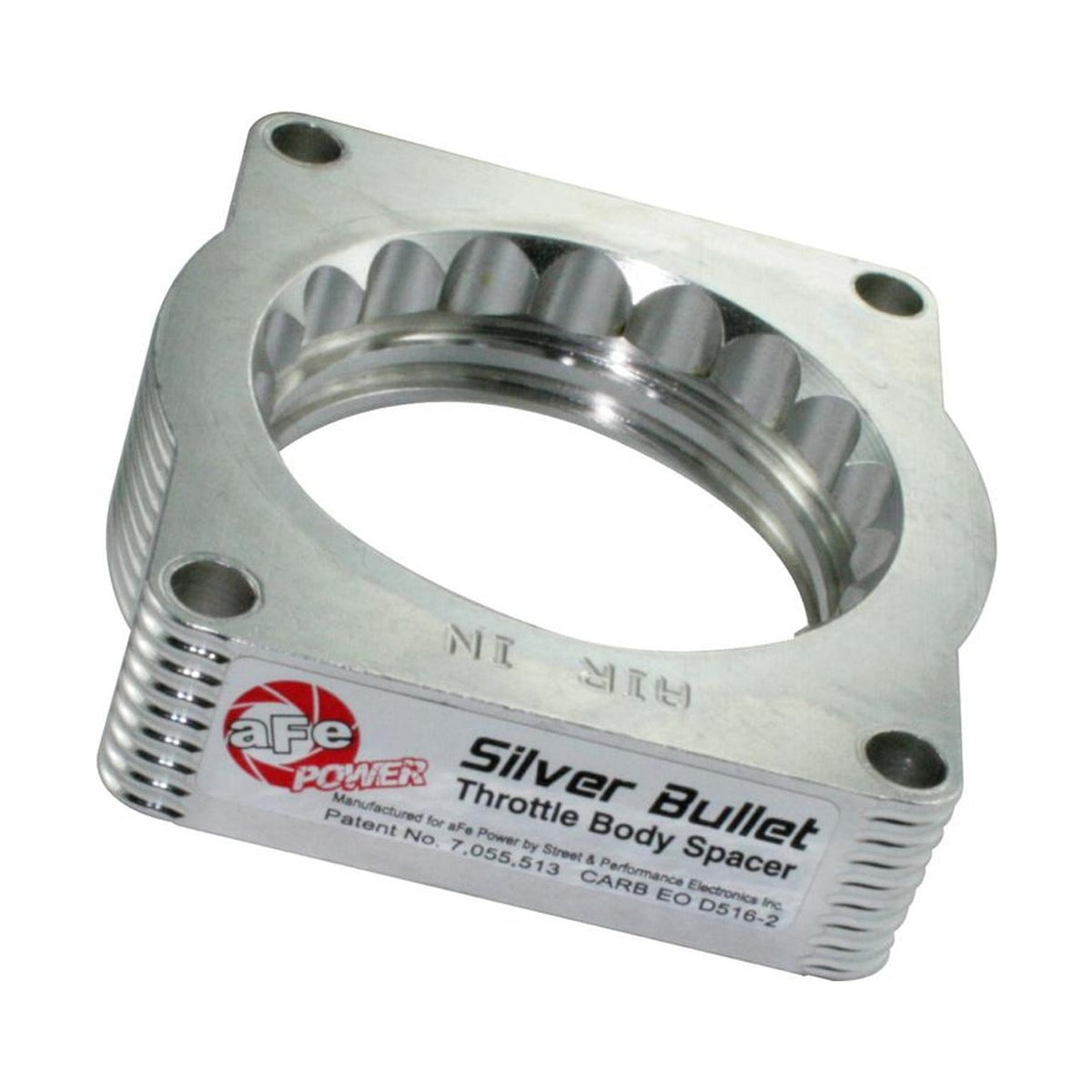aFe aFe Silver Bullet Throttle Body Spacers 15-16 Ford Mustang GT V8-5.0L