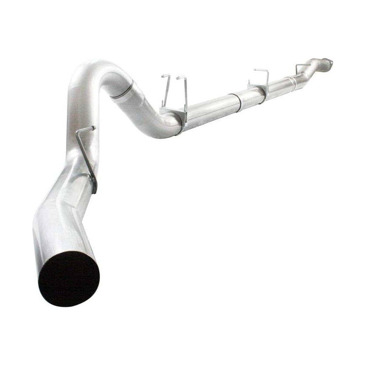aFe aFe Atlas Exhaust 4in Aluminized Cat-Back w/ 304 SS Polished Tip 11-13 Ford F-150 EcoBoost V6 3.5L