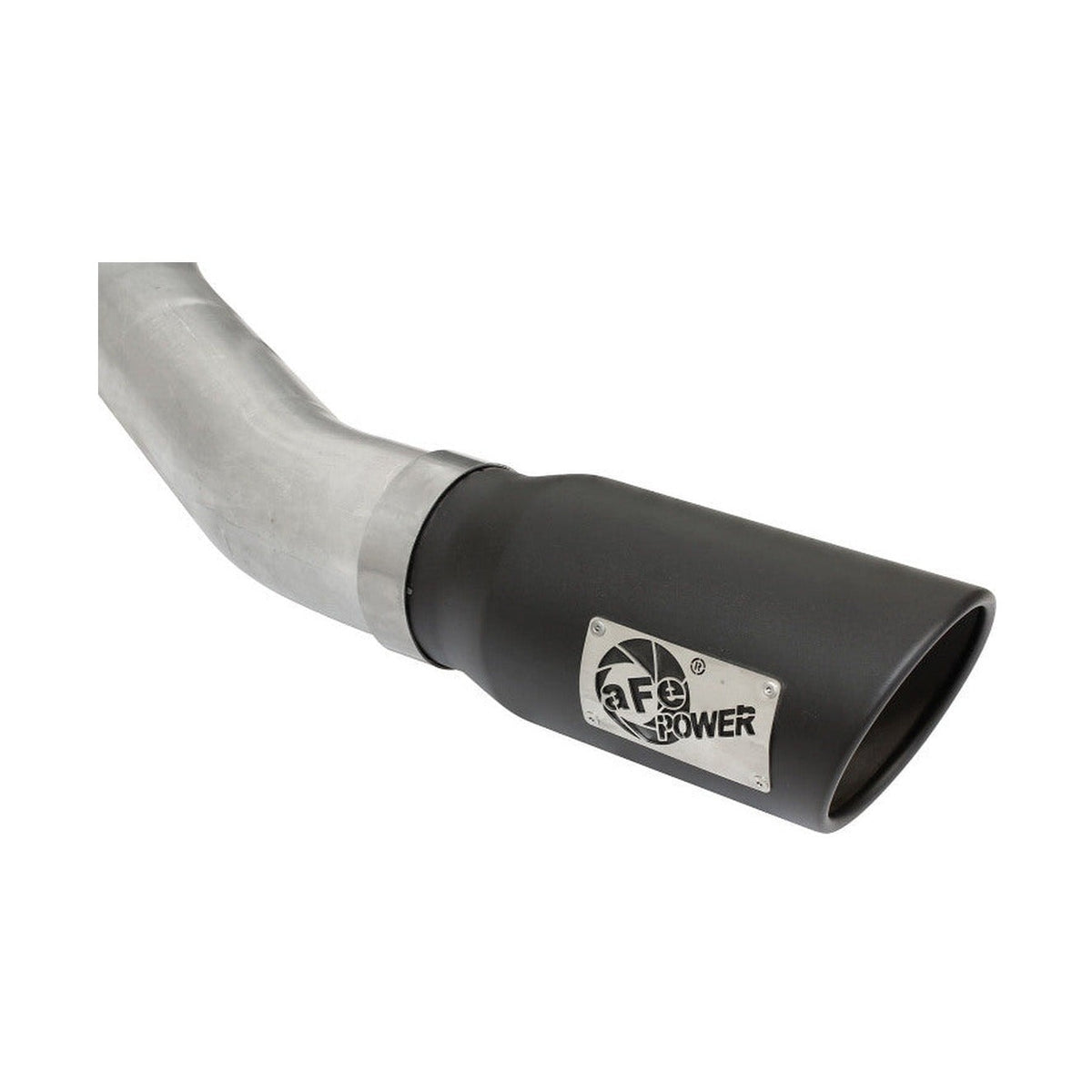 aFe aFe Atlas Exhausts 4in Cat-Back Aluminized Steel Exhaust Sys 2015 Ford F-150 V6 3.5L (tt) Black Tip