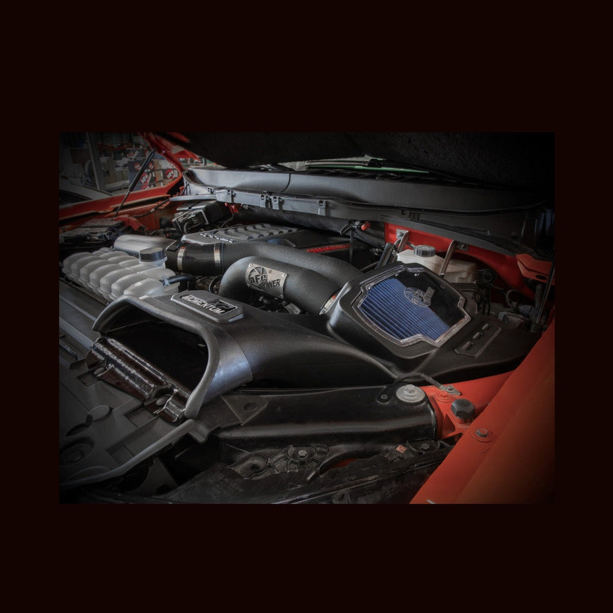 aFe aFe Momentum GT Pro 5R Cold Air Intake System 2021-2022 Ford F-150 Raptor V6-3.5L (tt), installed