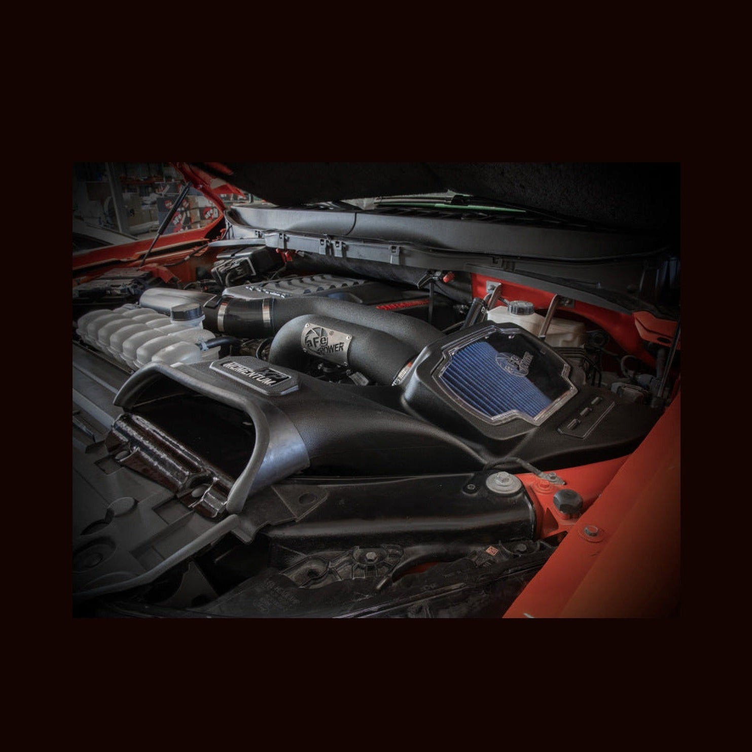 aFe aFe Momentum GT Pro 5R Cold Air Intake System 2021-2022 Ford F-150 Raptor V6-3.5L (tt), installed