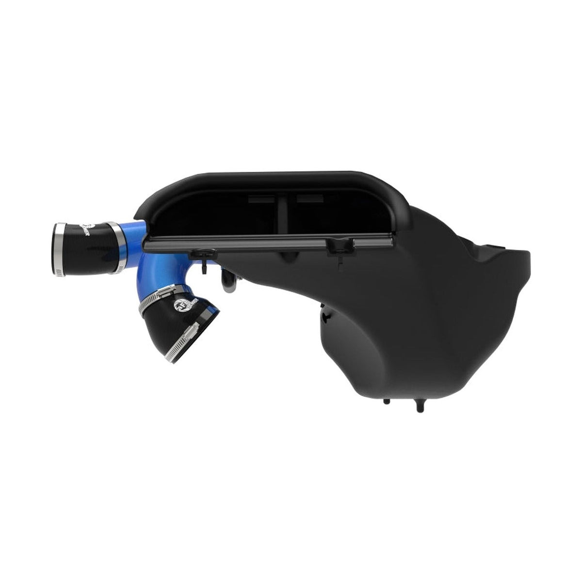 aFe aFe 21-22 Ford F-150 Raptor V6-3.5L(tt) Momentum XP Cold Air Intake System - Blue w/ Pro 5R Filter